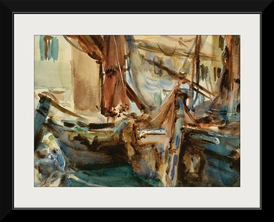 “At Chioggia”, John Singer Sargent