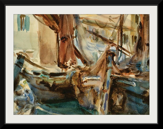 “At Chioggia”, John Singer Sargent