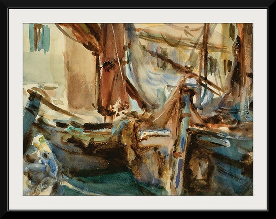 “At Chioggia”, John Singer Sargent