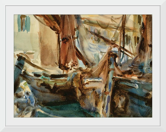 “At Chioggia”, John Singer Sargent