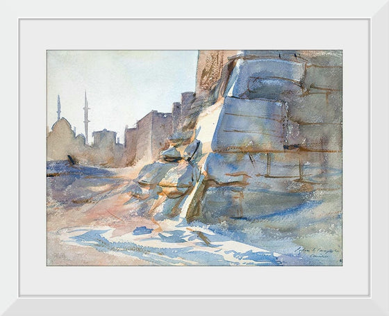 “Cairo(c. 1891)”, John Singer Sargent