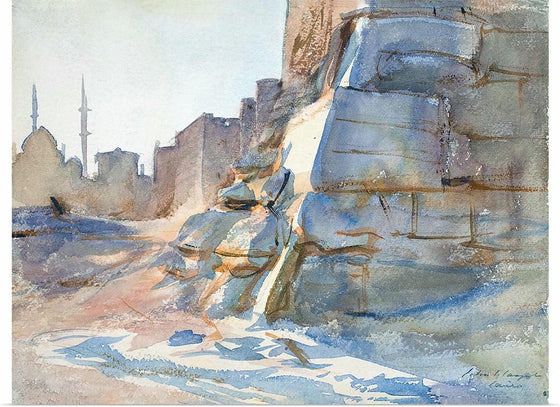 “Cairo(c. 1891)”, John Singer Sargent