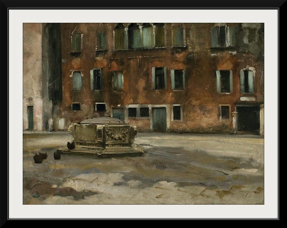 “Campo Saint Agnese Venice (1885-1895)”, John Singer Sargent