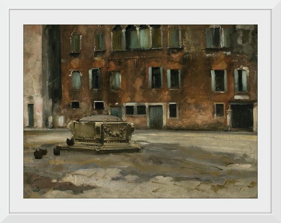 “Campo Saint Agnese Venice (1885-1895)”, John Singer Sargent