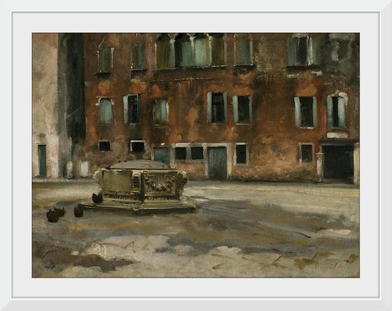 “Campo Saint Agnese Venice (1885-1895)”, John Singer Sargent