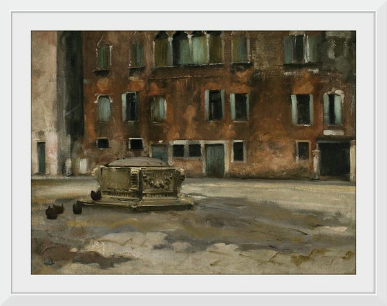 “Campo Saint Agnese Venice (1885-1895)”, John Singer Sargent