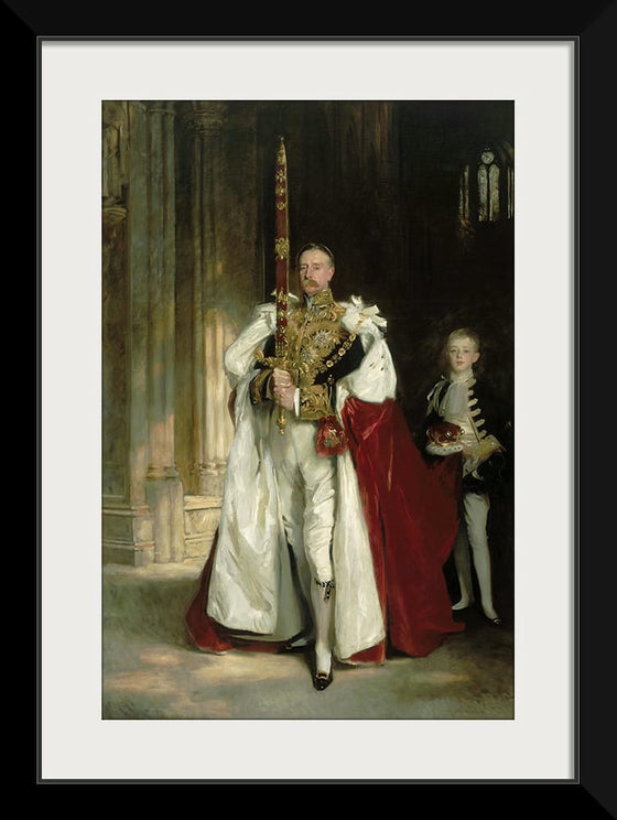 “Charles Stewart Sixth Marquess Of Londonderry Carrying The Great Sword Of State At The Coronation Of King Edward Vii (1902)”, John Singer Sargent