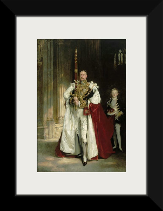 “Charles Stewart Sixth Marquess Of Londonderry Carrying The Great Sword Of State At The Coronation Of King Edward Vii (1902)”, John Singer Sargent