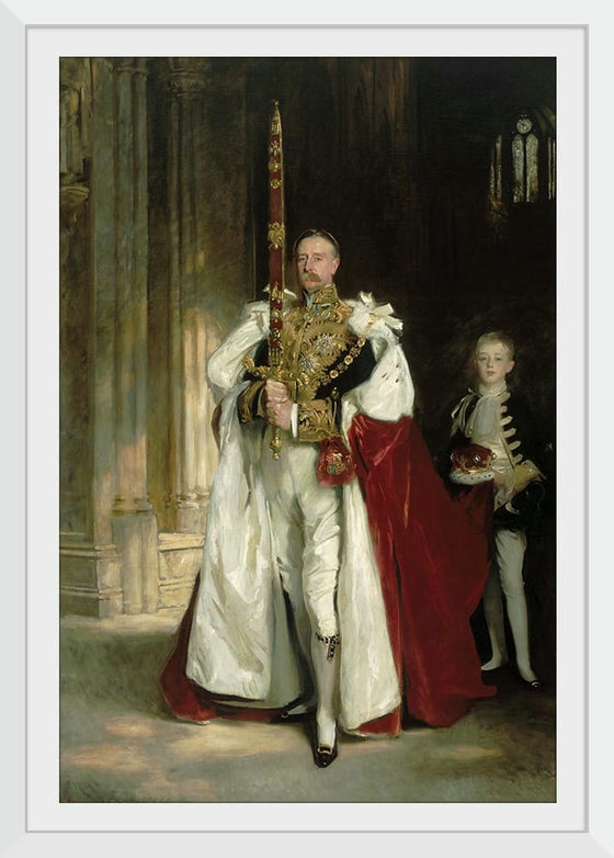 “Charles Stewart Sixth Marquess Of Londonderry Carrying The Great Sword Of State At The Coronation Of King Edward Vii (1902)”, John Singer Sargent