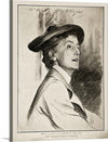 “Ethel Smyth Circa (1901)”, John Singer Sargent