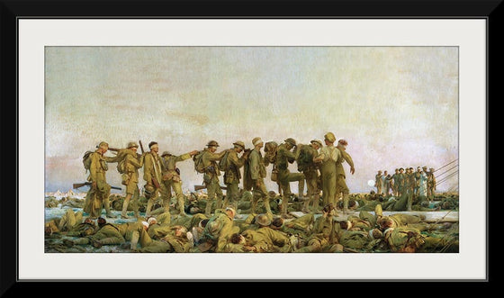 “Gassed (1919)”, John Singer Sargent