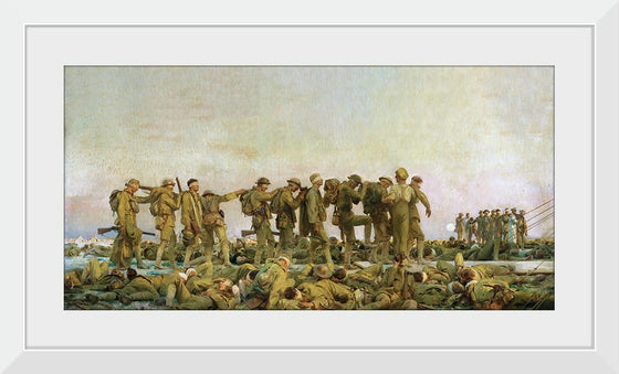 “Gassed (1919)”, John Singer Sargent