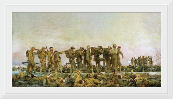 “Gassed (1919)”, John Singer Sargent