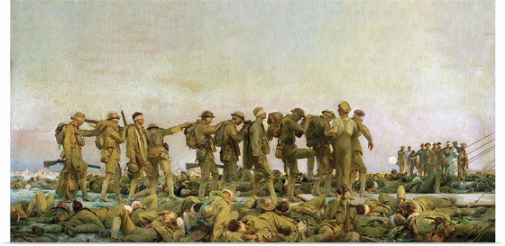 “Gassed (1919)”, John Singer Sargent