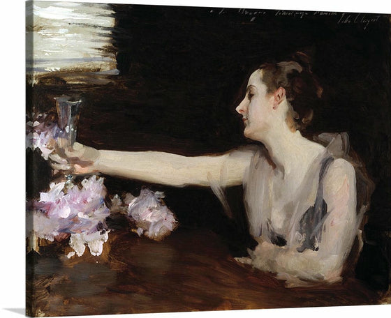 “Madame Gautreau Drinking A Toast (c. 1882-1883)”, John Singer Sargent