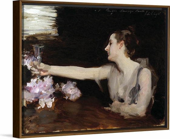 “Madame Gautreau Drinking A Toast (c. 1882-1883)”, John Singer Sargent