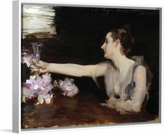 “Madame Gautreau Drinking A Toast (c. 1882-1883)”, John Singer Sargent