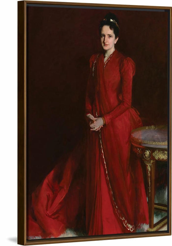 “Margaret Louisa Vanderbilt Mrs. Elliott Fitch Shepard (1888)”, John Singer Sargent