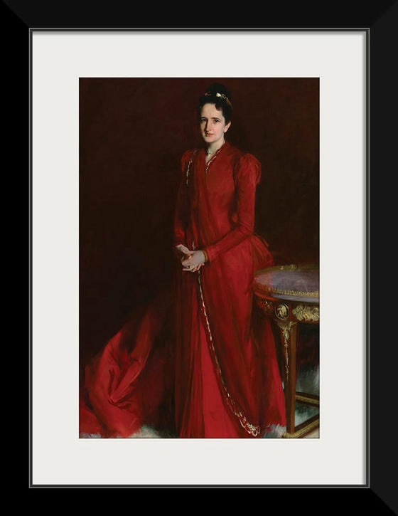 “Margaret Louisa Vanderbilt Mrs. Elliott Fitch Shepard (1888)”, John Singer Sargent