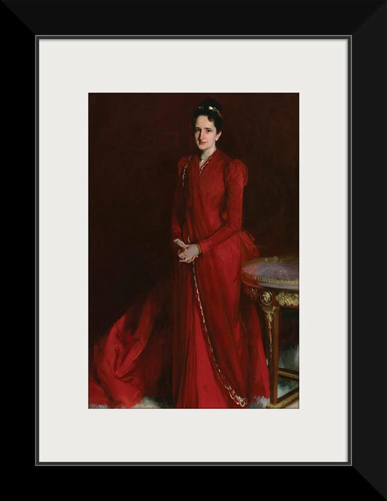 “Margaret Louisa Vanderbilt Mrs. Elliott Fitch Shepard (1888)”, John Singer Sargent