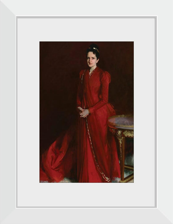 “Margaret Louisa Vanderbilt Mrs. Elliott Fitch Shepard (1888)”, John Singer Sargent