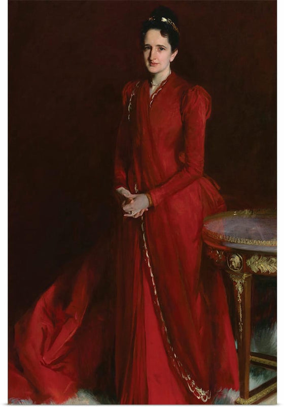 “Margaret Louisa Vanderbilt Mrs. Elliott Fitch Shepard (1888)”, John Singer Sargent