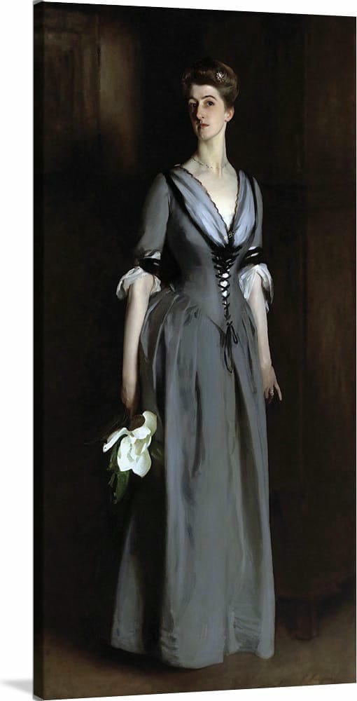 “Mrs Albert Vickers (Edith Foster) (c. 1884-1884)”, John Singer Sargent