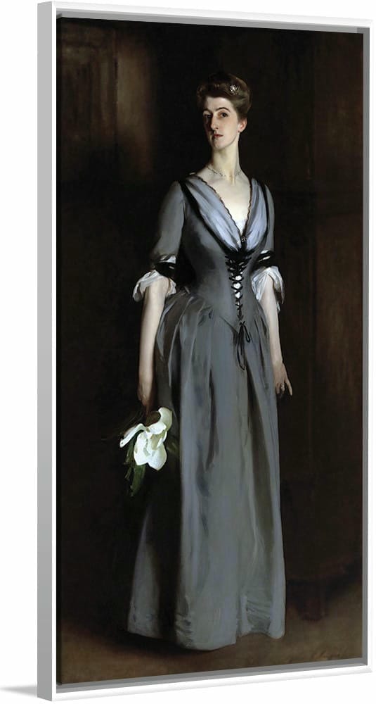 “Mrs Albert Vickers (Edith Foster) (c. 1884-1884)”, John Singer Sargent