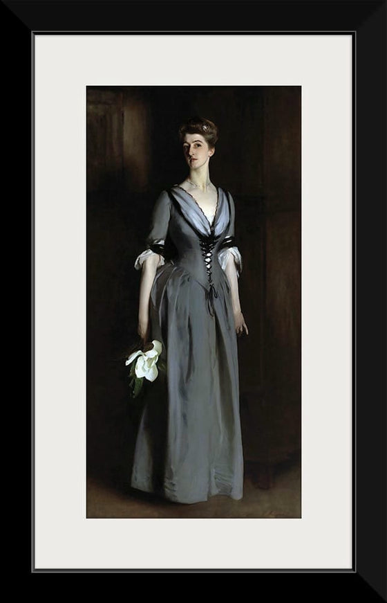 “Mrs Albert Vickers (Edith Foster) (c. 1884-1884)”, John Singer Sargent