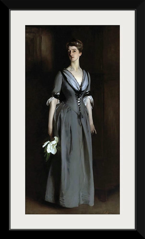 “Mrs Albert Vickers (Edith Foster) (c. 1884-1884)”, John Singer Sargent