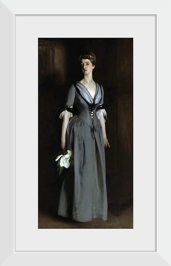 “Mrs Albert Vickers (Edith Foster) (c. 1884-1884)”, John Singer Sargent