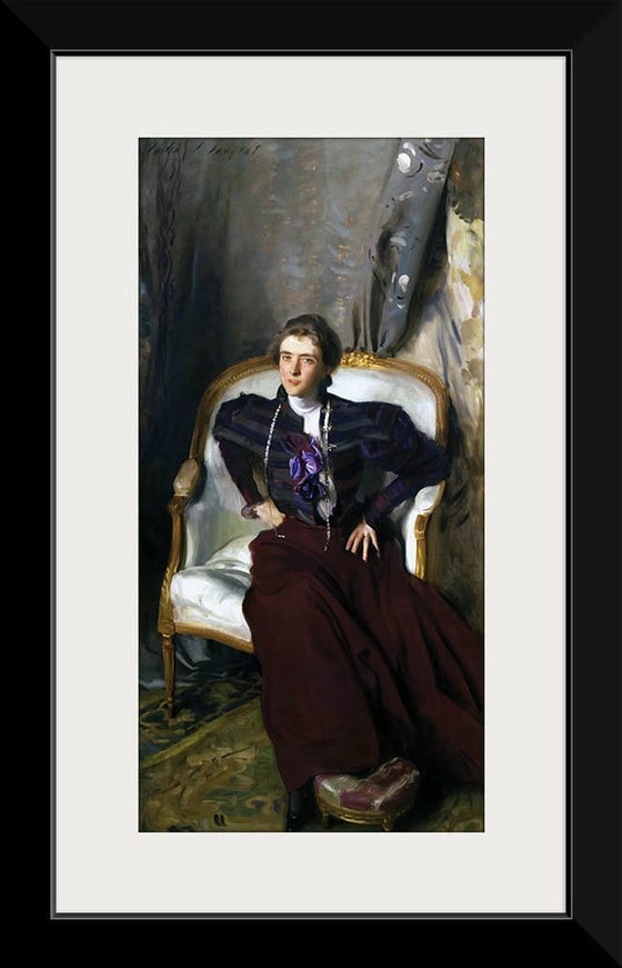 “Mrs Charles Thursby (c. 1897)”, John Singer Sargent