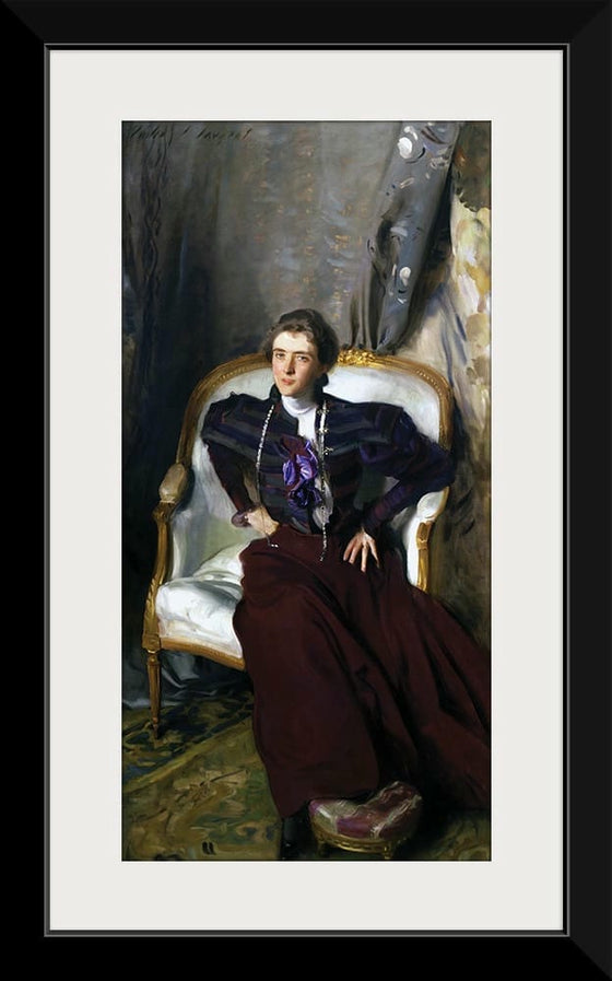 “Mrs Charles Thursby (c. 1897)”, John Singer Sargent