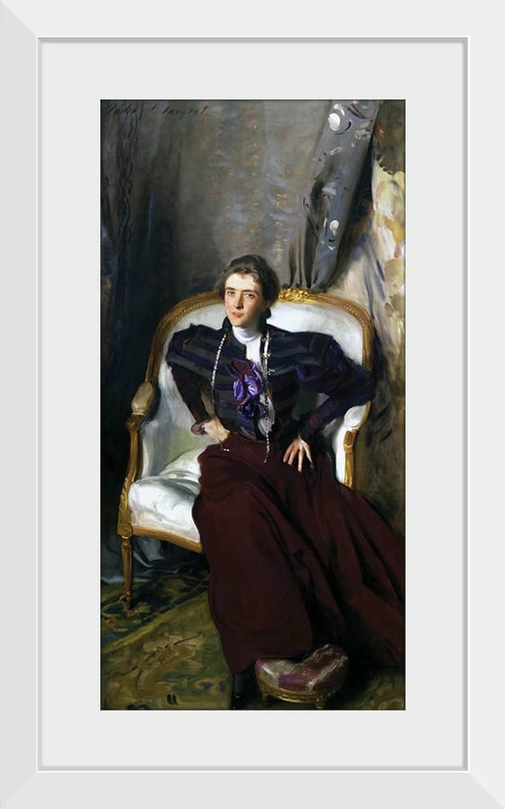 “Mrs Charles Thursby (c. 1897)”, John Singer Sargent