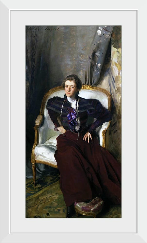 “Mrs Charles Thursby (c. 1897)”, John Singer Sargent