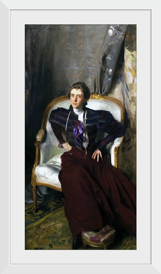 “Mrs Charles Thursby (c. 1897)”, John Singer Sargent