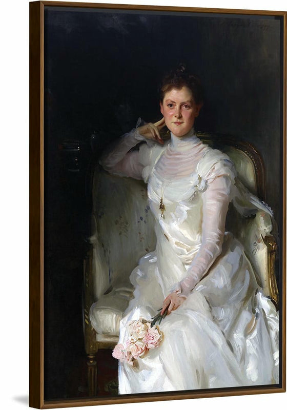 “Mrs Joshua Montgomery Sears (Sarah Choate Sears) (1899)”, John Singer Sargent