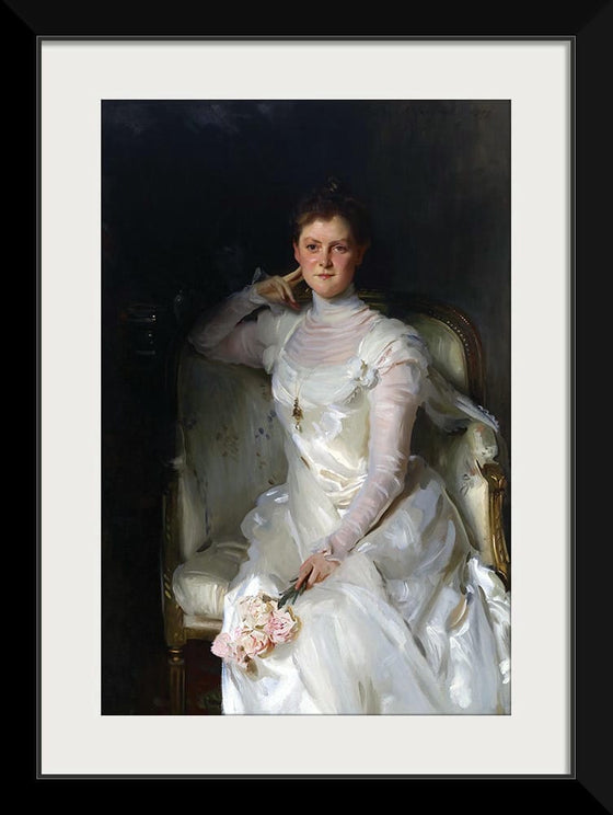 “Mrs Joshua Montgomery Sears (Sarah Choate Sears) (1899)”, John Singer Sargent