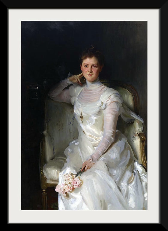 “Mrs Joshua Montgomery Sears (Sarah Choate Sears) (1899)”, John Singer Sargent