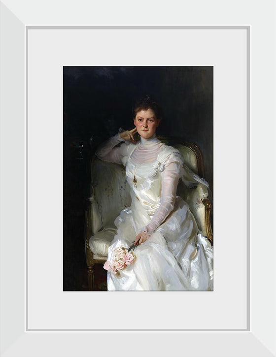 “Mrs Joshua Montgomery Sears (Sarah Choate Sears) (1899)”, John Singer Sargent