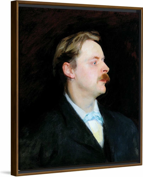 “Portrait Of Edmund Gosse (1886)”, John Singer Sargent