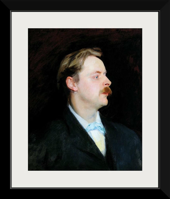 “Portrait Of Edmund Gosse (1886)”, John Singer Sargent