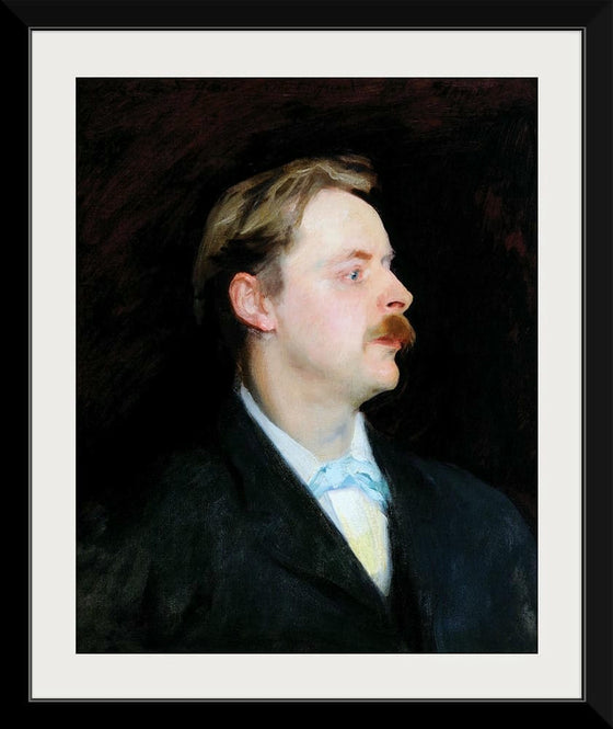 “Portrait Of Edmund Gosse (1886)”, John Singer Sargent