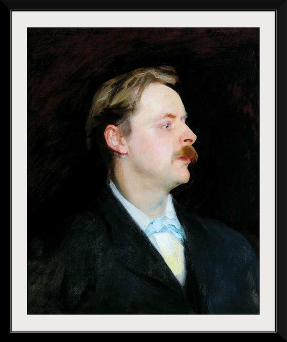 “Portrait Of Edmund Gosse (1886)”, John Singer Sargent