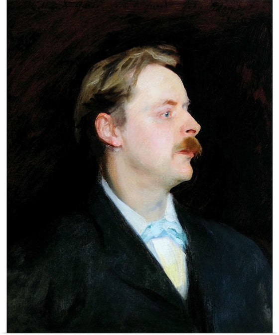 “Portrait Of Edmund Gosse (1886)”, John Singer Sargent