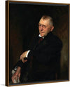 “Portrait Of James Whitcomb Riley (1903)”, John Singer Sargent