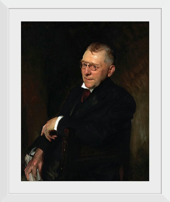 “Portrait Of James Whitcomb Riley (1903)”, John Singer Sargent