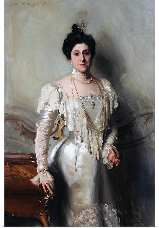 “Portrait Of Mrs Asher B Wertheimer (1898)”, John Singer Sargent