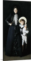 “Portrait Of Mrs Edward L Davis And Her Son Livingston Davis”, John Singer Sargent