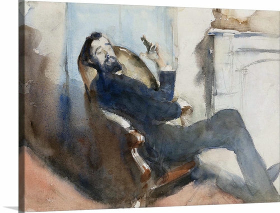 “Portrait Of Paul César Helleu (c. 1880s)”, John Singer Sargent